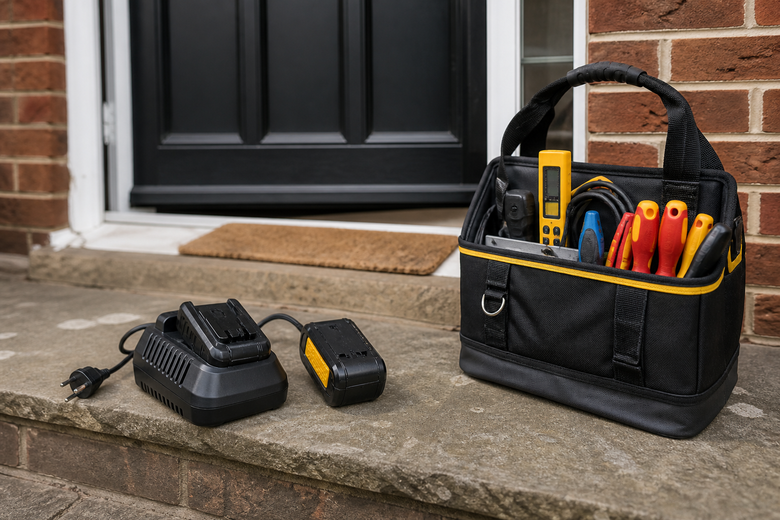 EV charger site survey at a Hertfordshire property