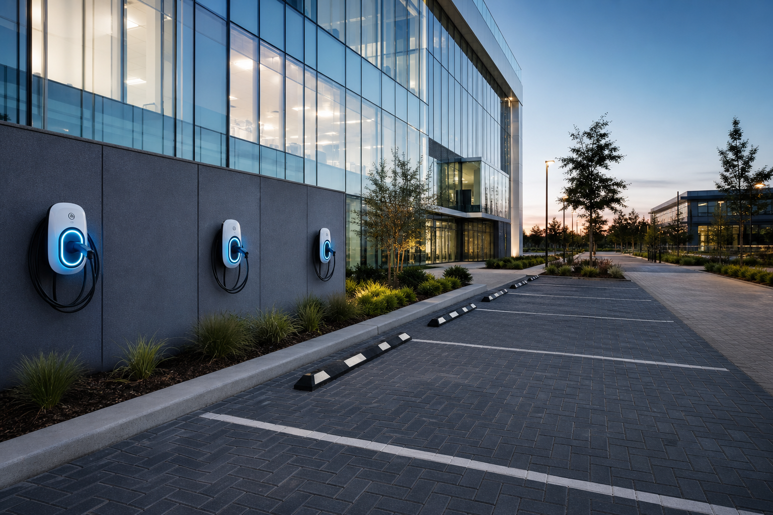 Smart EV charging system with app-controlled scheduling